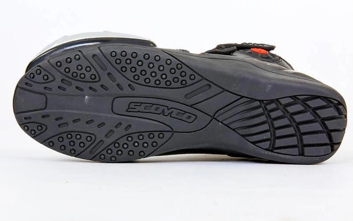 Boots Motorcycle Racing Boots PU Leather Sports Shoes Men's Rider Armor Boot for Motocross Off Road Touring, Black-46 CO : 2510114