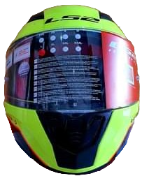 LS2 FF353 MULTIPLY BLACKI ORANGE YELLOW (353-18) HELMET :CO 31609