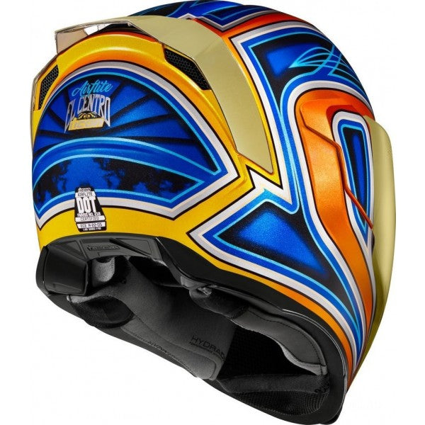 ICON AIRFLITE™ HELMET - EL CENTRO - BLUE - LARGE + VISOR CO : 454671