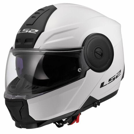 LS2 helmet FF902 SCOPE 2 - SOLID GLOSS WHITE CO:2510239