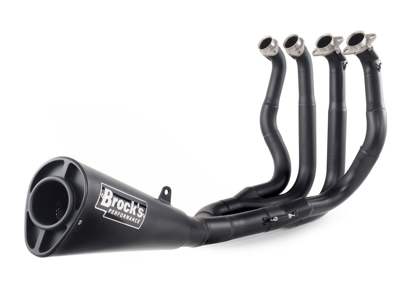 Alien Head 2 Full System Black 14" Muffler Suzuki Hayabusa (99-24) CO:454222