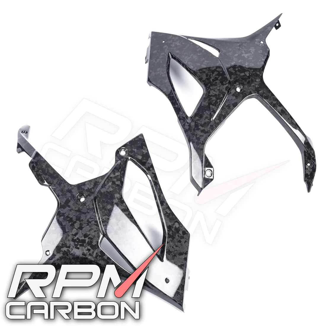 BMW S1000RR 2020 Forged Carbon Lower Side Fairings LEFT & RIGHT Co: 307