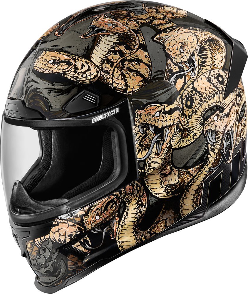 Copy of ICON AIRFRAME PRO COTTONMOUTH FULL FACE HELMET XXXL used co:454721