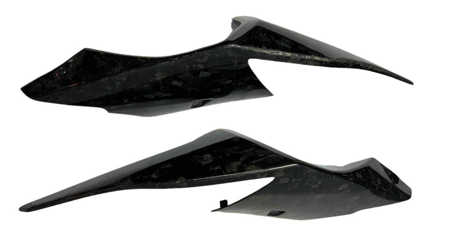 For BMW S1000RR - M1000RR Forged Carbon Fiber  Rear Side Panel Tail Driver Seat Fairing  R - L Co:311