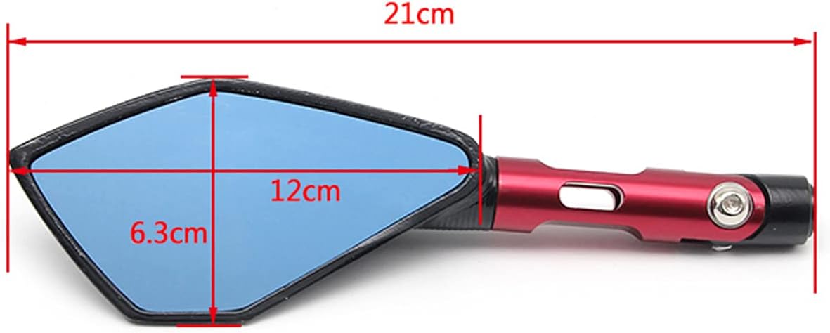 Motorcycle Rearview Mirror,Fit for KTM Honda Kawasaki Yamaha CO : 453808