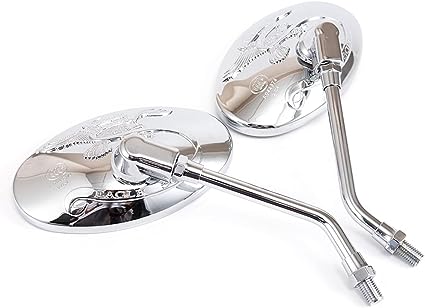 Motorcycle Rearview Mirrors 10mm Motorcycle Side Mirror co:31579