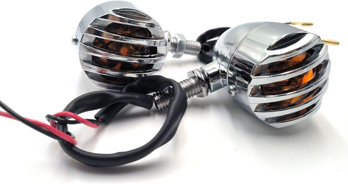 2pcs Motorcycle LED Turn Signal Lights 3004-3018 CO : 454898