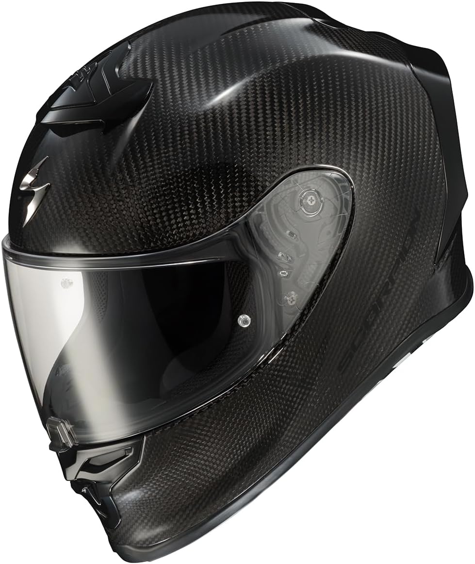 Scorpion EXO-R1 Carbon Gloss Black ( Used ) / Size : Large / Code : 454978