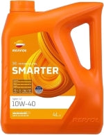 REPSOL SMARTER SPORT 4T 10W-40 4L Semi-Synthetic Motorcycle Lubricant Oil CO: 31978
