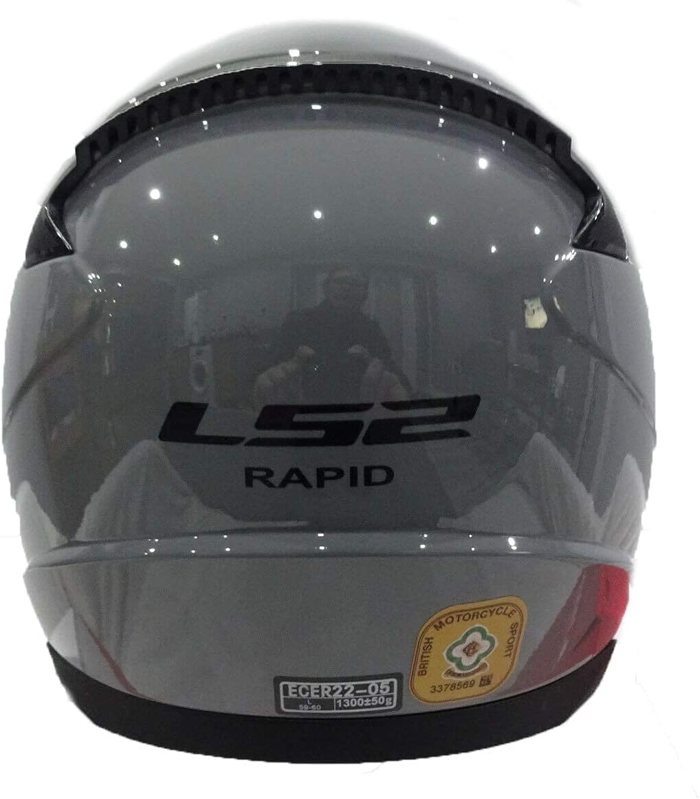 LS2 FF353 RAPID SINGLE MONO NARDO GREY(353-4) HELMET :CO 31609