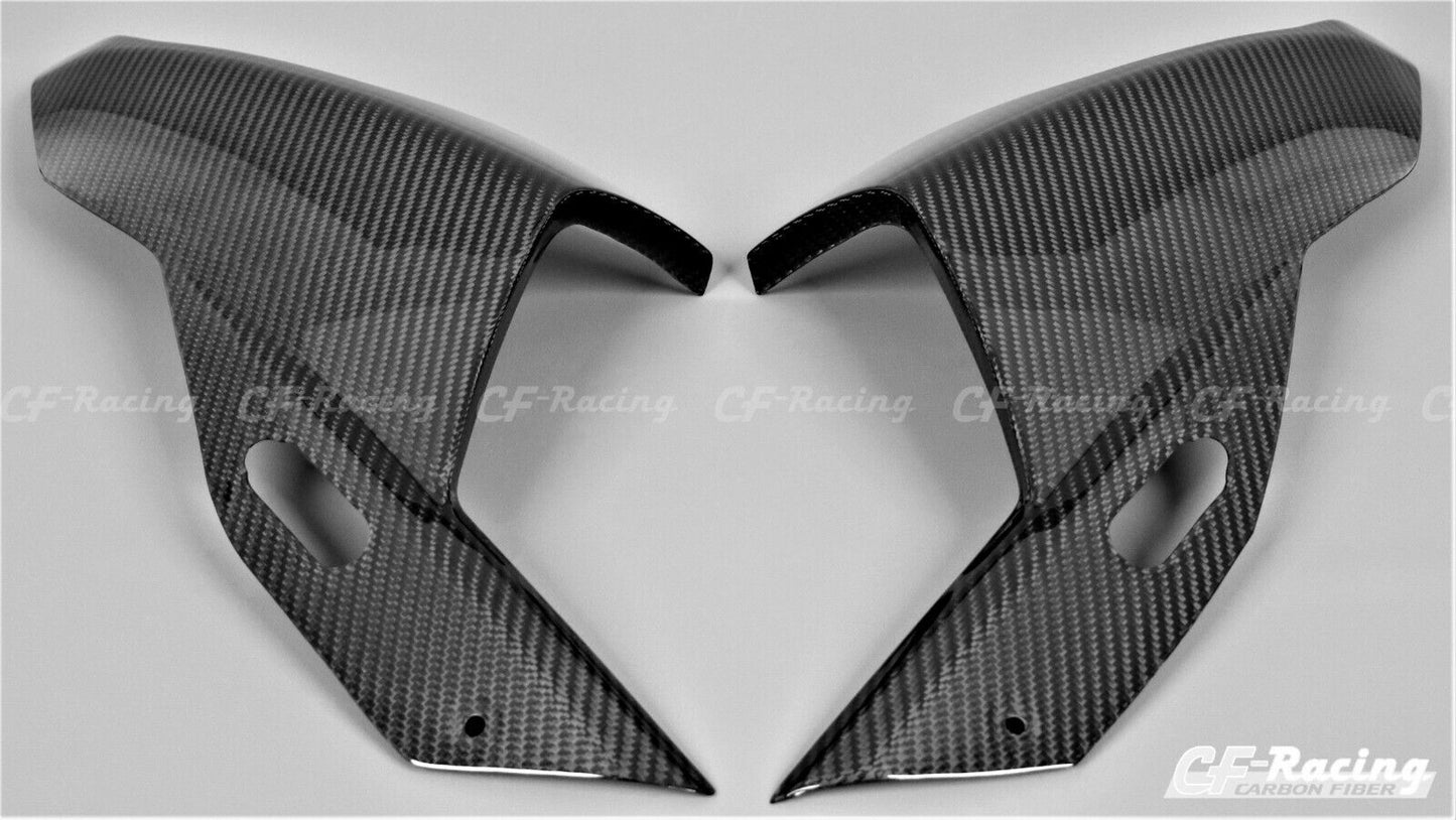 BMW S1000RR   Carbon front nose fairing panels ( TOP ) LEFT Co: 314