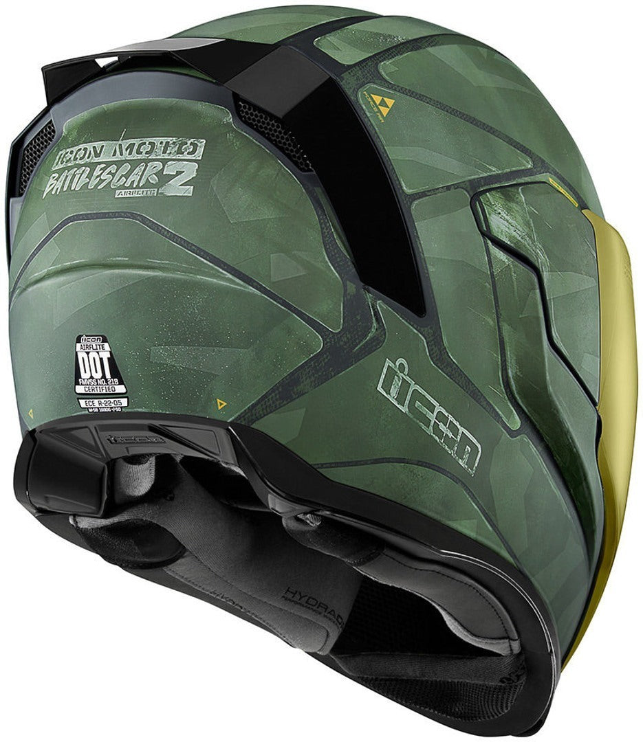 Icon Airflite Battlescar 2 Helmet size L CO : 454872