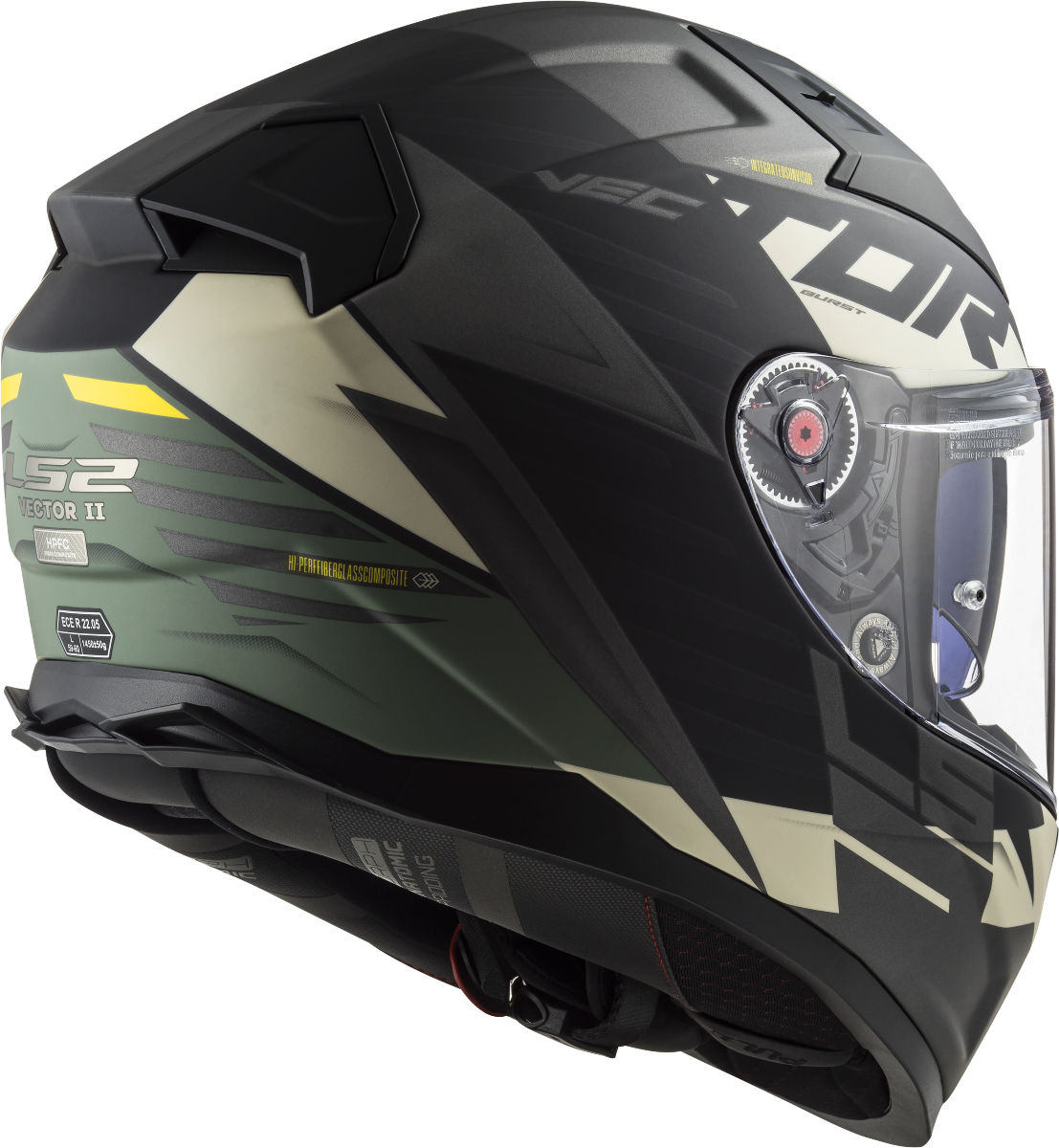LS2 FF811 VECTOR II M.BLACK SILVER 06(03-3) HELMET CO: 454887