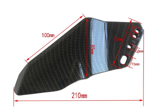 Motorcycle Side Spoiler Aerodynamic Spoiler Kit co : 454842