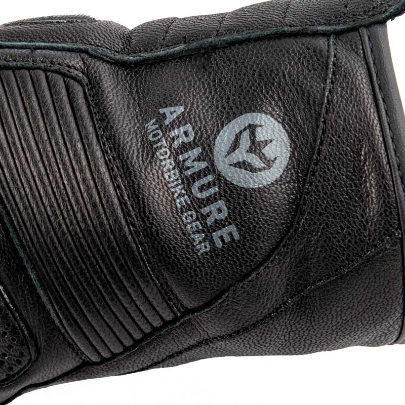 GLOVES ARMURE FAUST SHORT WATERPROOF BLACK SIZE M CO : 2510102