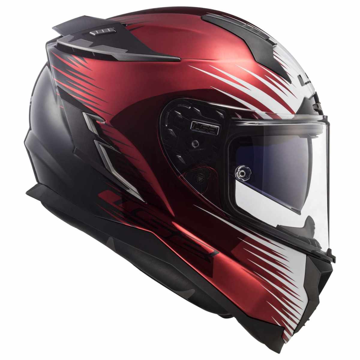 LS2 FF327 Challenger Magic, integral helmet ( USED ) CO: 455242