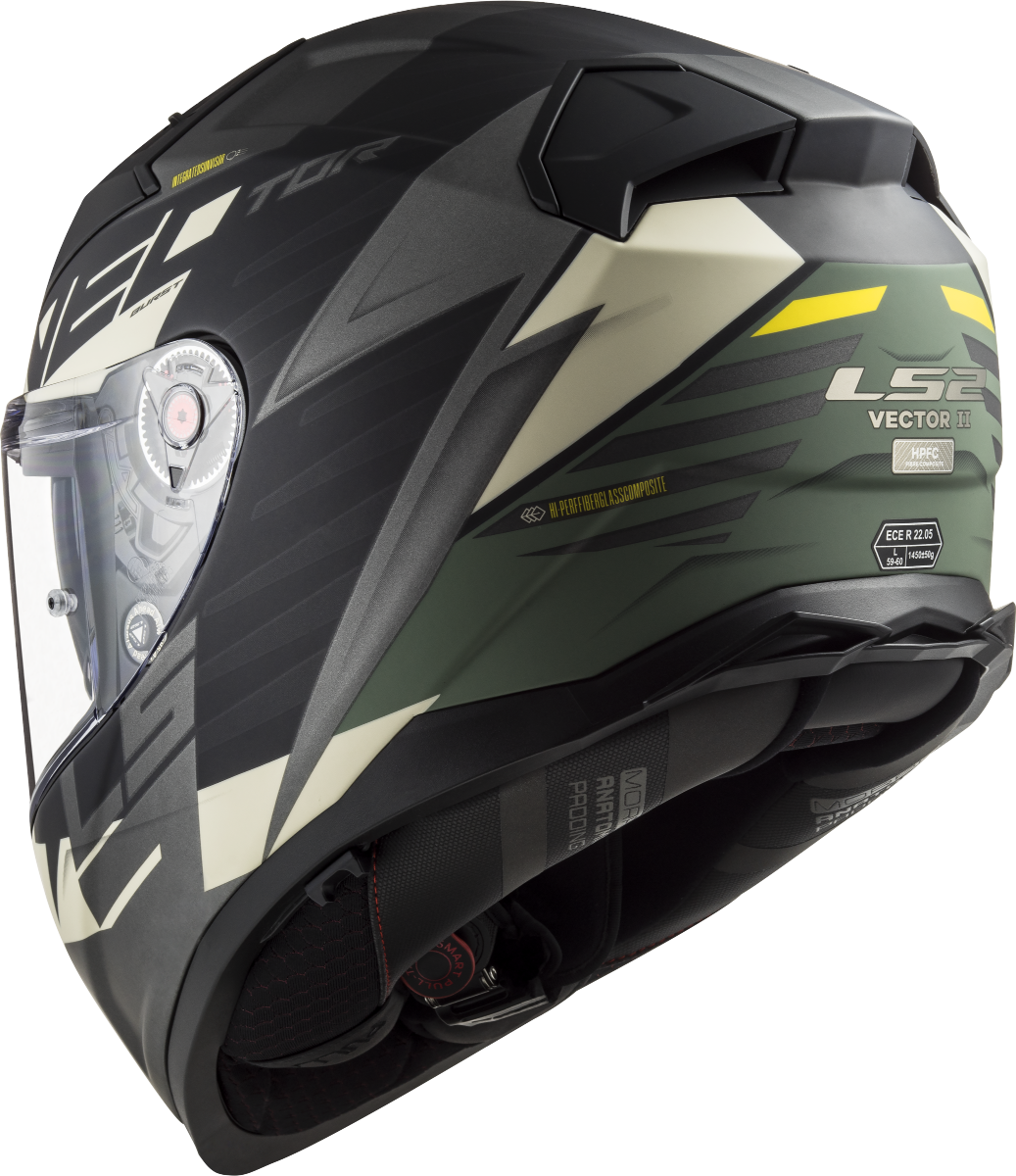 LS2 FF811 VECTOR II M.BLACK SILVER 06(03-3) HELMET CO: 454887