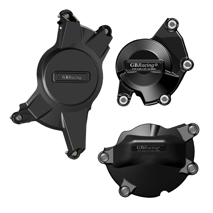 GB RACING GSXR1000 2009-2016 ENGINE COVER SET STOCK & KIT CO: 455063