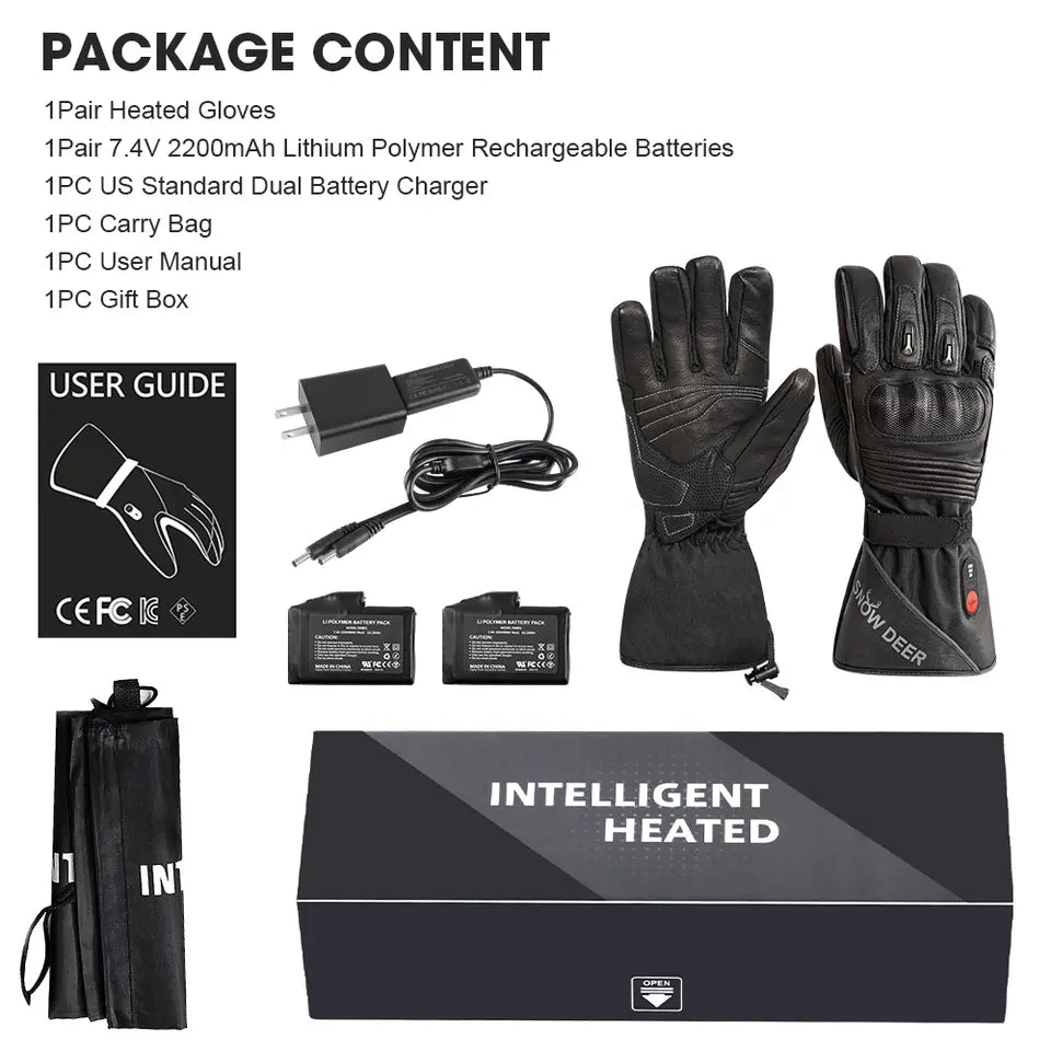 snow beer intelligent heated gloves Size: Small co: 2510086