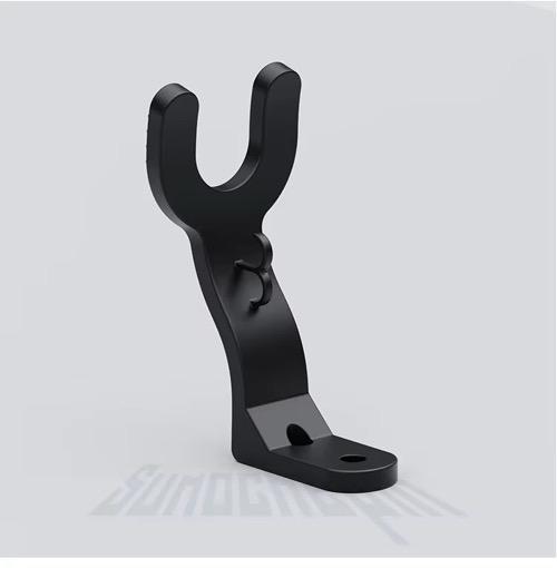 Wall-Mounted Motorcycle Helmet Holder with Key Hooks CO:456013