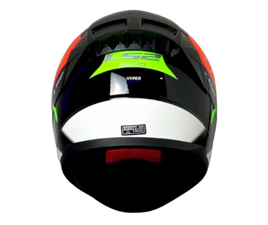 LS2 FF353 HYPER SPEED BLACK NAVY BLUE (353-137) HELMET :CO 31609