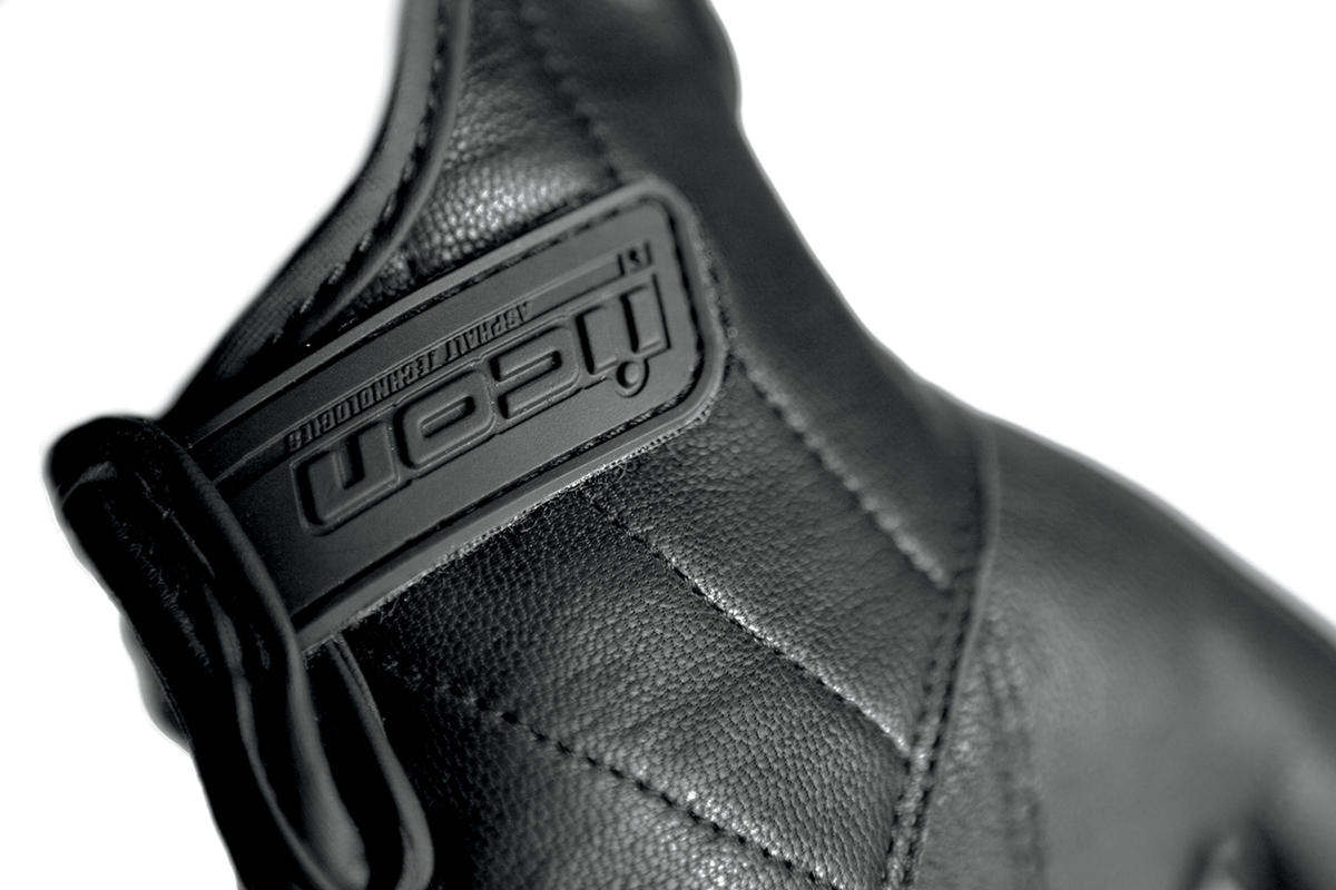 ICON LITTHER HALF GLOVES ( L ) CO: 2510136
