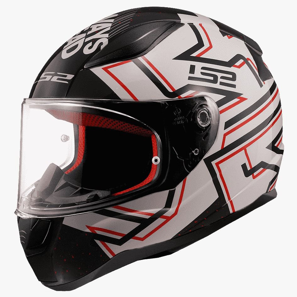 LS2 FF353 RAPID MAZE WHITE (353-256) HELMET :CO 31609