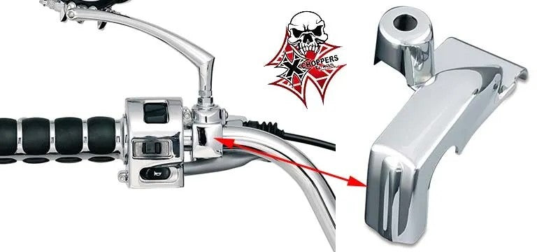 CLUTCH PERCH COVER CHROME (VTX)&(SHADOW) CO.456348