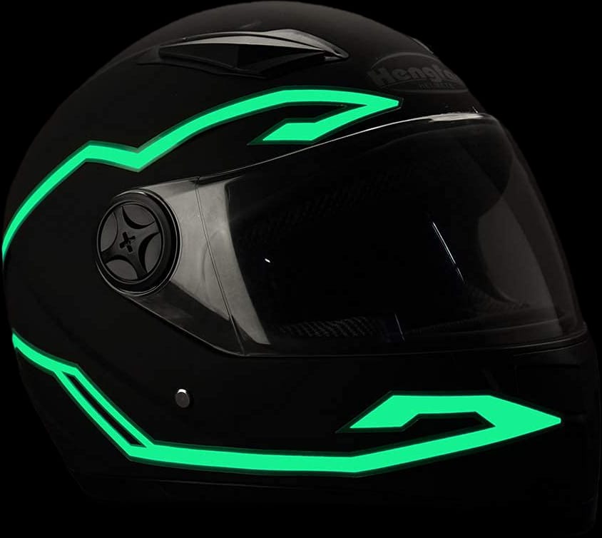 HELMET LED LIGHT GREEN CO.456345