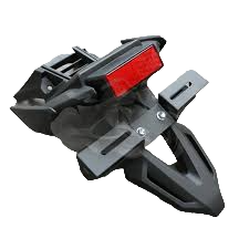 Rear Fender Mudguard License Plate Light Holder Bracket 2010