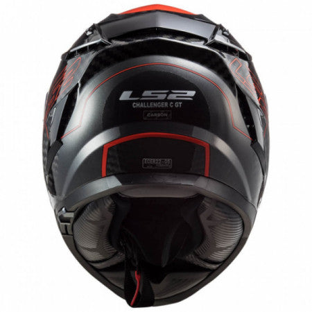 LS2 FF327 CHALLENGER CT2 FOLD GLOSS RED ( 13-41) HELMET CO: 454892
