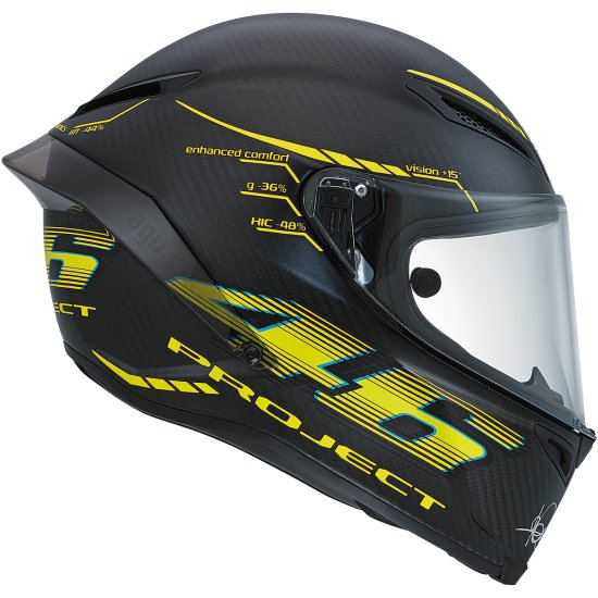 AGV PISTA GP PINLOCK ROSSI PROJECT 46 2.0 CARBON MATT S CO:688