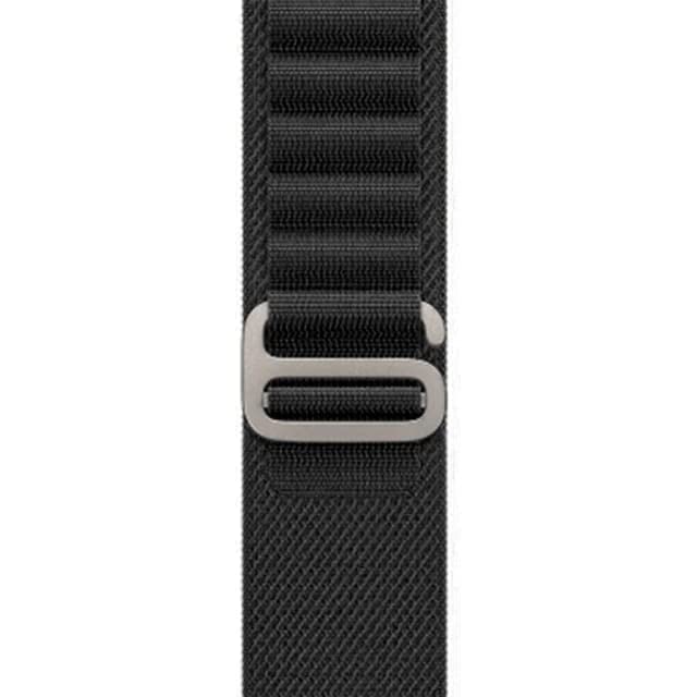 Alpine Loop for IOS Watch Band 42 MM/ 44 MM / 45 MM / 49 MM,for Apple Watch Ultra/SE/series 7/6/5/4/3/2/1 - Black co: 454640