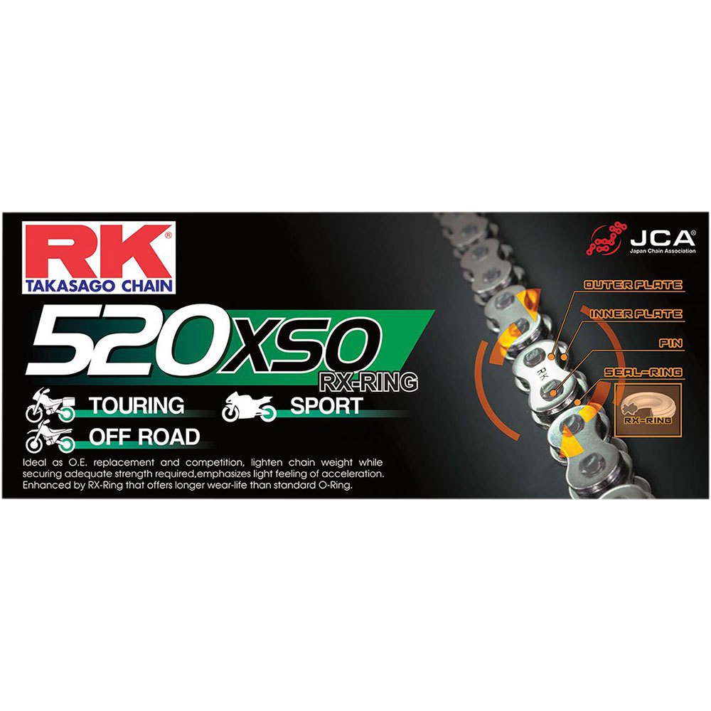 RK chain 520 XSO co: 454466