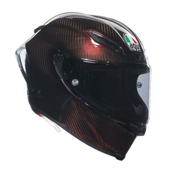 AGV PIsta GP RR Mono Red Carbon Co: 454662 + Cardo Packtalk Edge Co: 454660
