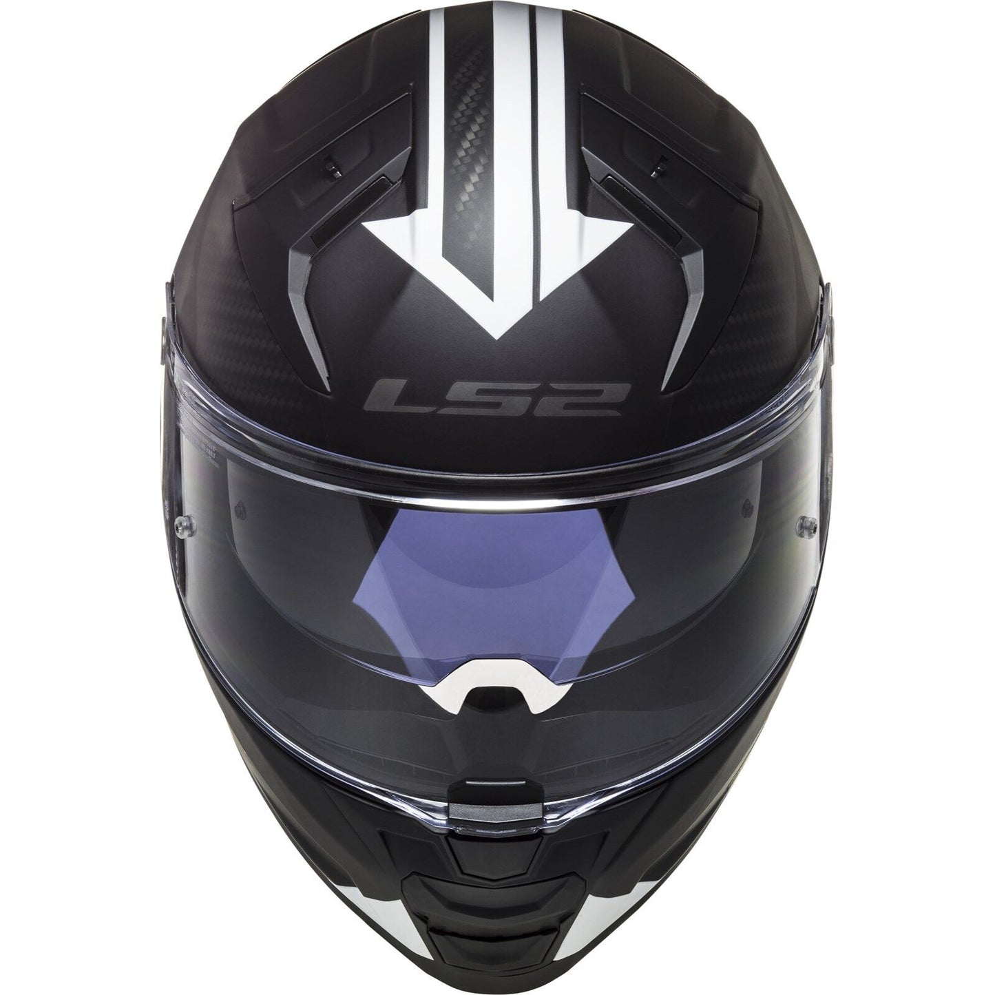 LS2 FF811 VECTOR II BLACK WHITE 06(3-10) HELMET CO: 454887