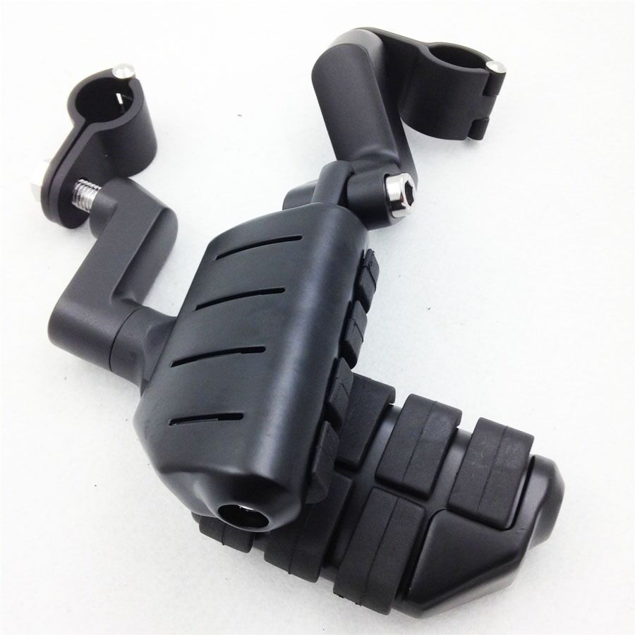 HTTMT 1.5" Kuryakyn Dually Highway Clamps Large Foot Pegs For TRIUMPH ROCKET 3 USED CO : 454560