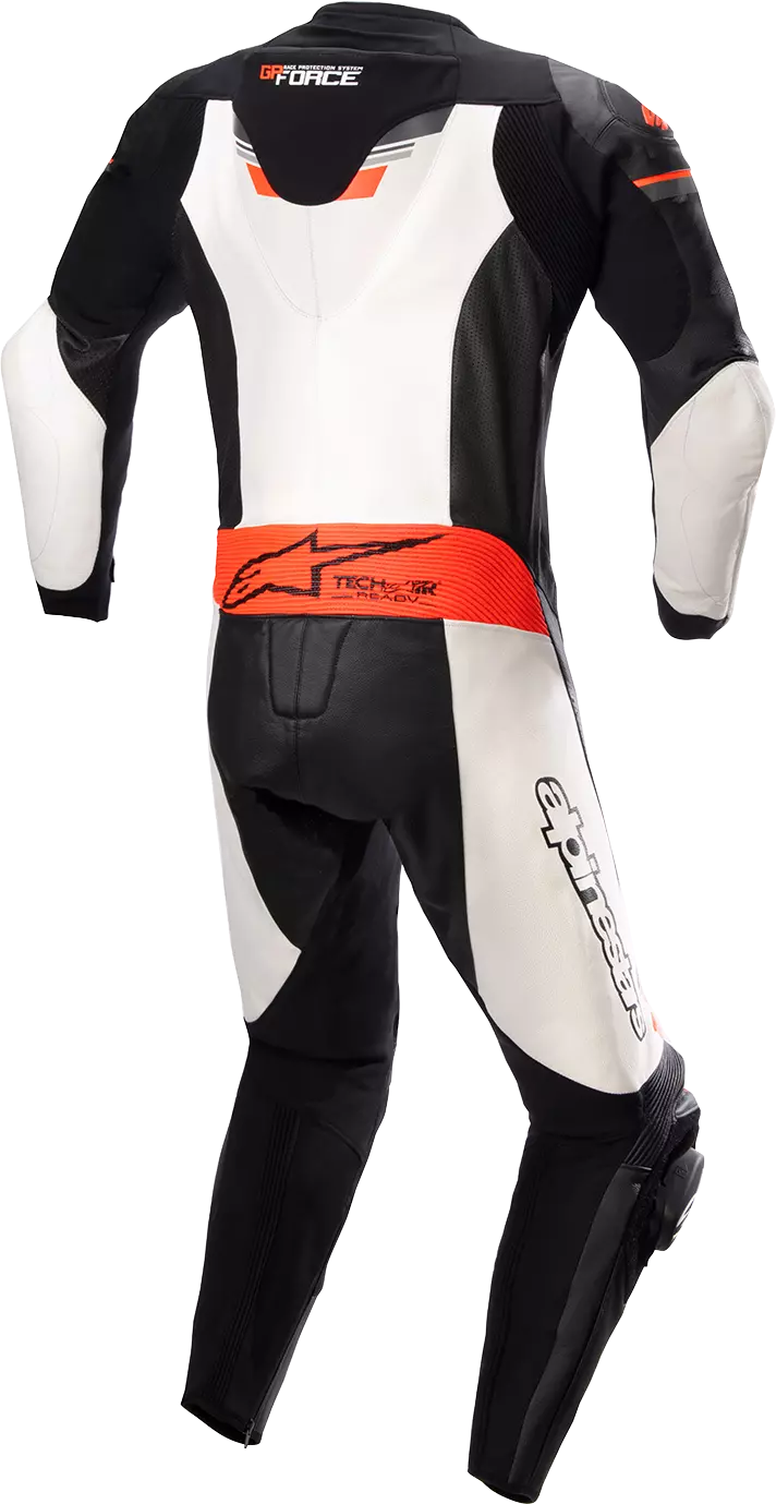 ALPINESTARS GP Force Chaser 1-Piece Suit - Black/White/Red Fluo - US 38 / EU 48 CO : 2510199