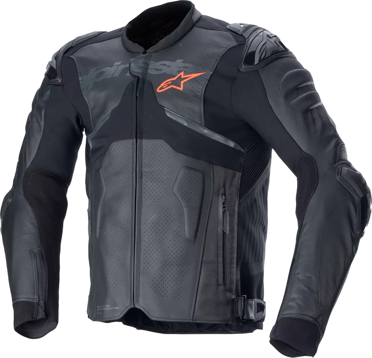 ALPINESTARS Atem v5 Leather Jacket - Black / us-44 / eu-54 co: 2510208 (used)