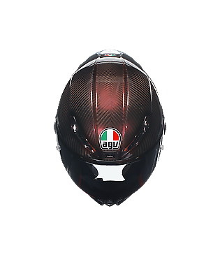 AGV PIsta GP RR Mono Red Carbon Co: 454662 + Cardo Packtalk Edge Co: 454660