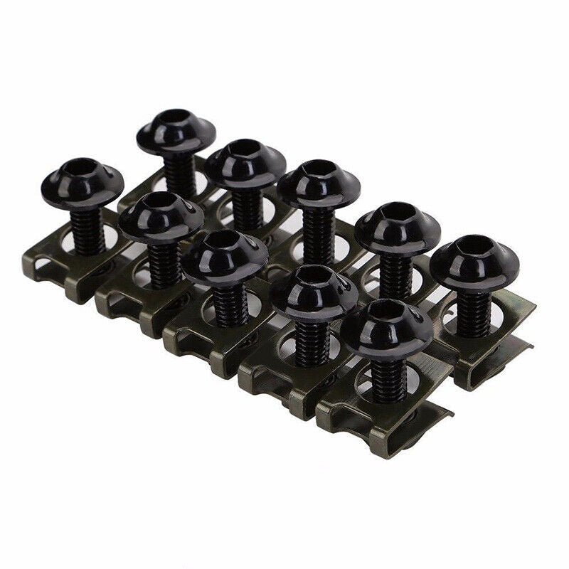 MOTORCYCLE FIBER SCREW KIT CO: 32229