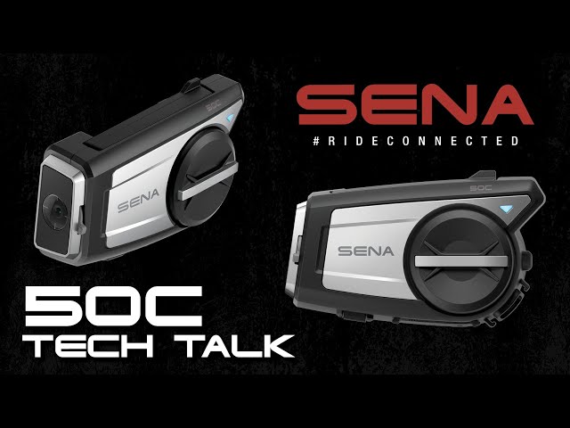 SENA 50C MOTORCYCLE HELMET 4K CAMERA AND COMMUNICATION HEADSET SYSTEM 50C-01 CO:455753