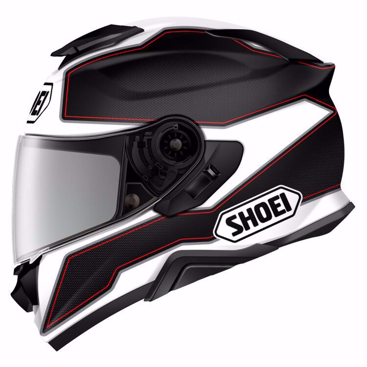 shoei gt air ii bonafide helmet SHOEI GT-Air II BONAFIDE TC-5 M White/Red/Black "Used Like New" Size:L – Saadawy-Store