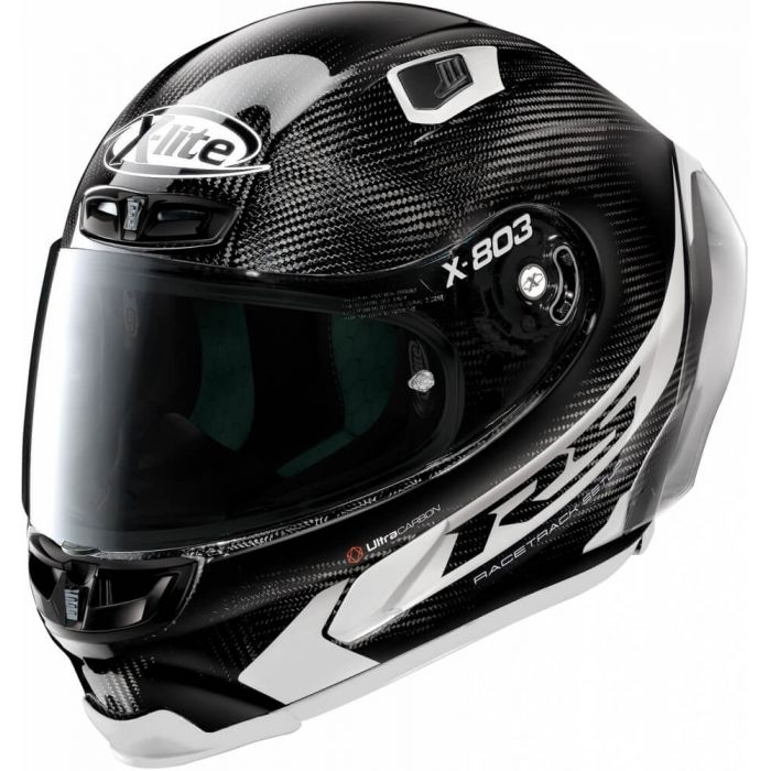 X-Lite X-803 RS ULTRA CARBON Hot Lap White 014 SIZE L code : 262