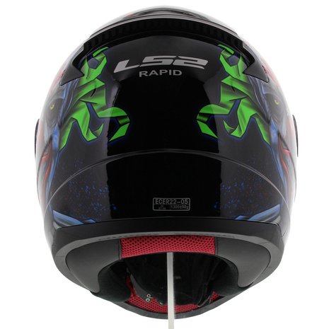 LS2 FF353 RAPID HAPPY DREAM BLACK ( 353-157) HELMET :CO 31609
