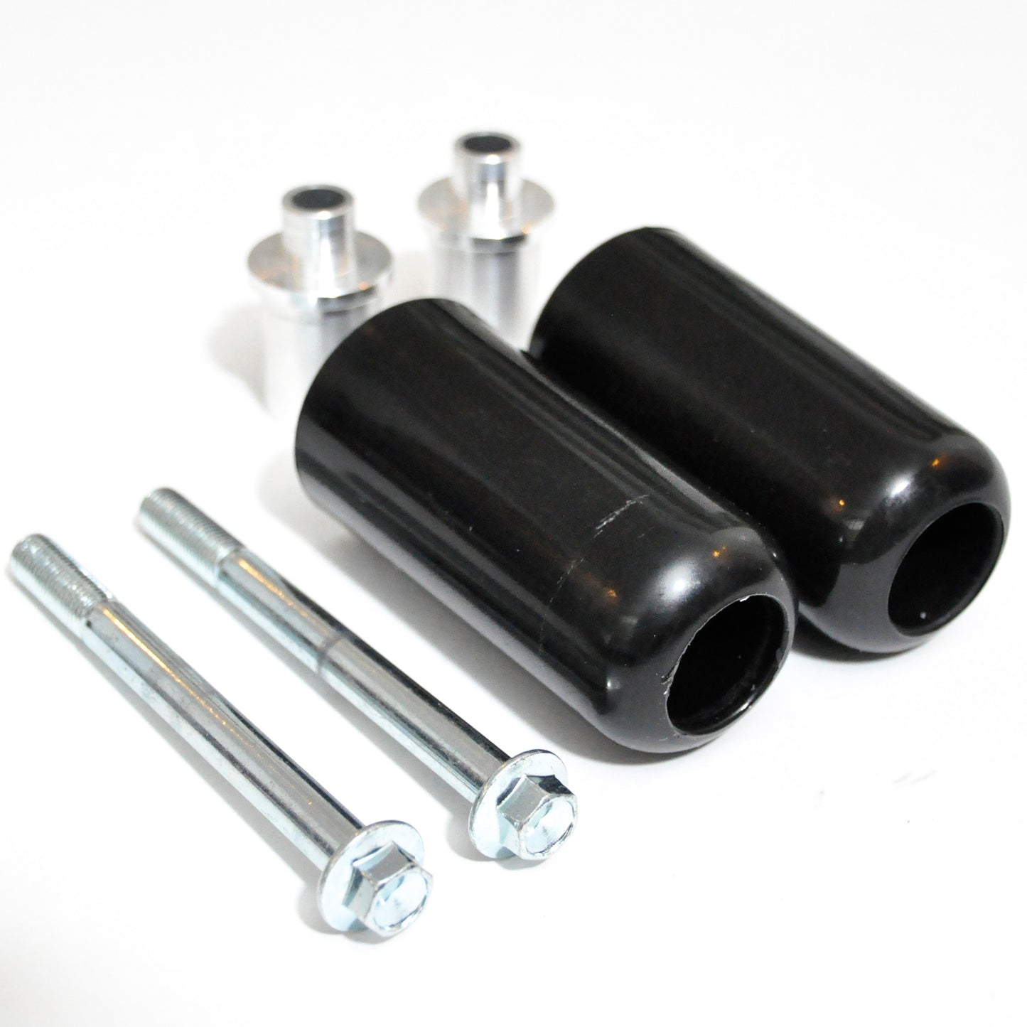 SLIDER UNIVERSAL WITH BOLT SLIDERS CRASH PROTECTOR HARD PLASTIC BLACK CO: 10625