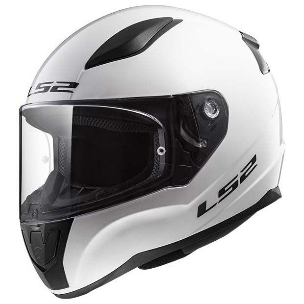 LS2 FF353 RAPID GLOSS WHITE (353-5) HELMET :CO 31609