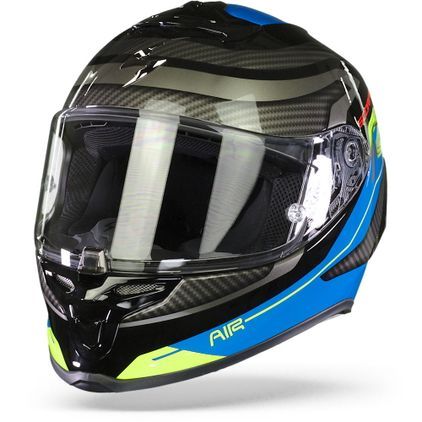 SCORPION EXO-R1 AIR BLUE- BLACK HELMET CO: 179