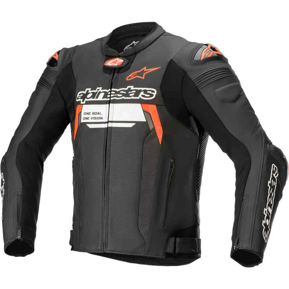 ALPINESTARS MISSILE IGNITION V2 LEATHER JACKET ( SIZE: EUR 54) CO: 257