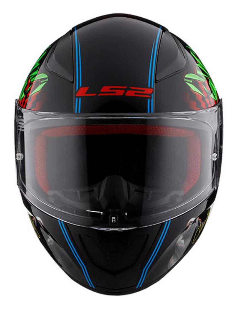 LS2 FF353 RAPID HAPPY DREAM BLACK ( 353-157) HELMET :CO 31609